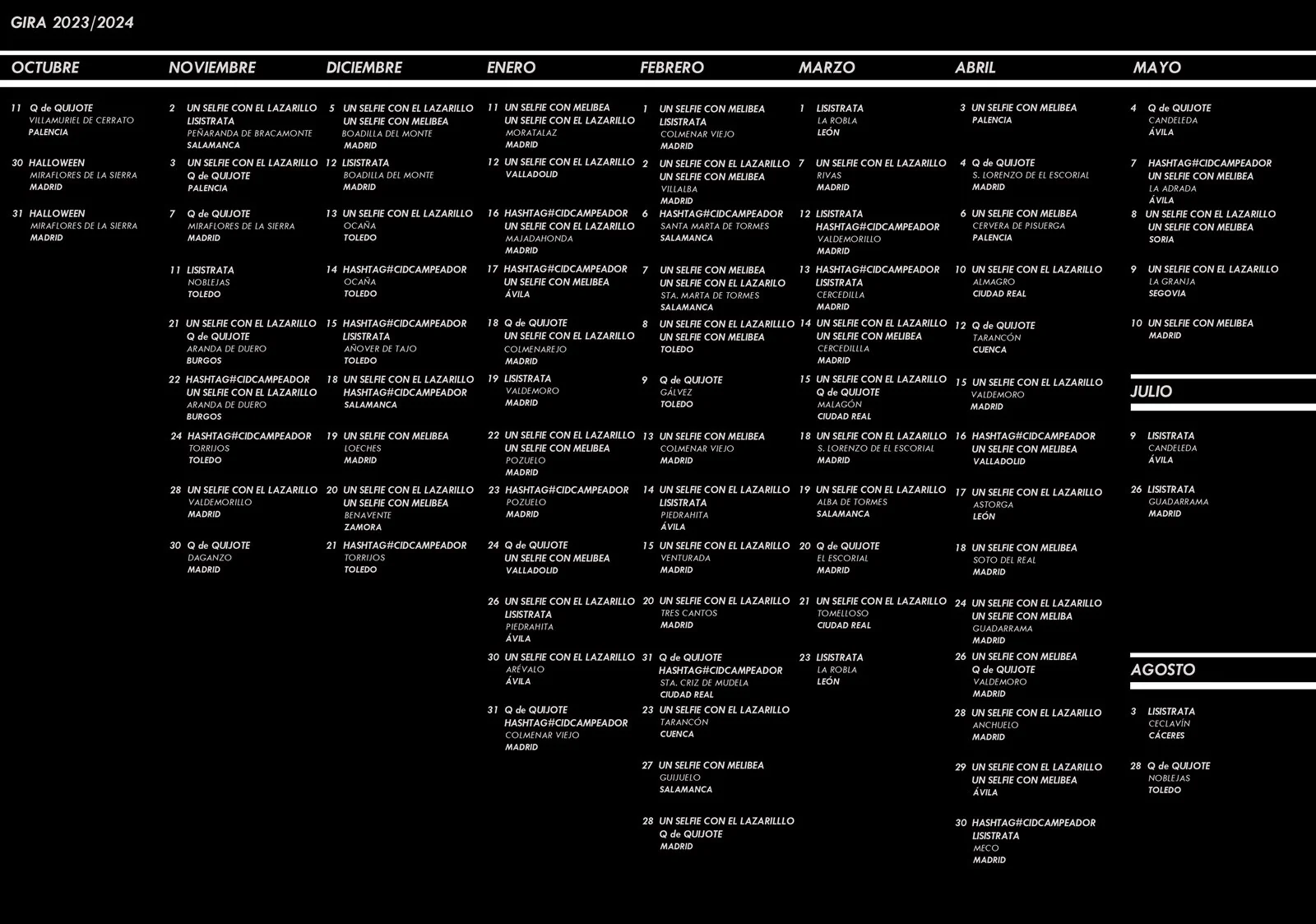 Actuaciones 2023-2024