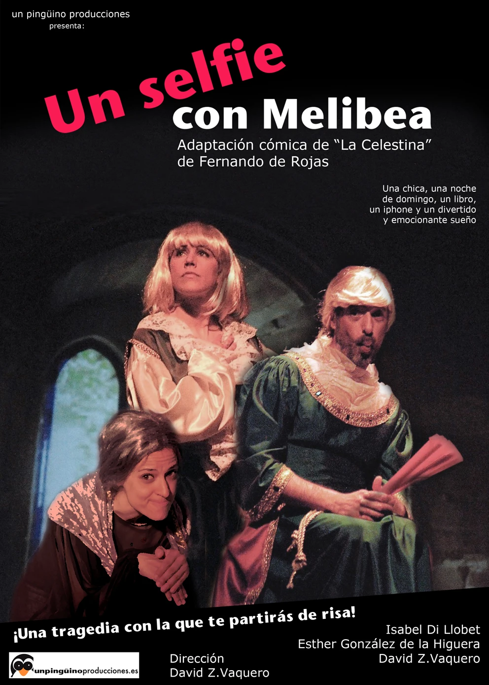 Cartel UN SELFIE CON MELIBEA